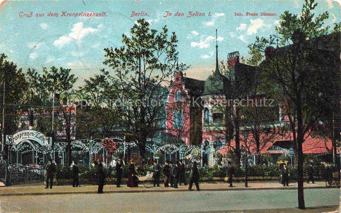 Tiergarten BERLIN In den Zelten Kronprinzenzelt