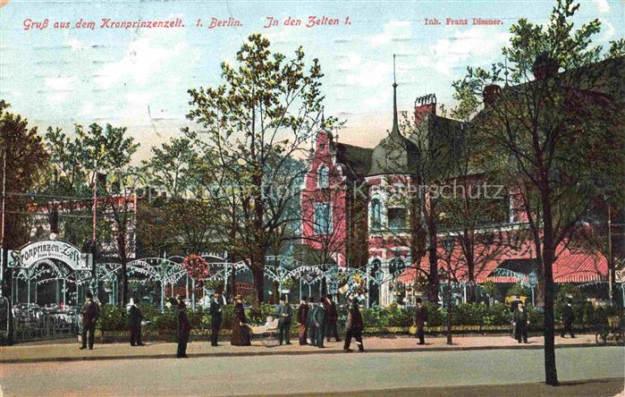 Tiergarten BERLIN In den Zelten Kronprinzenzelt