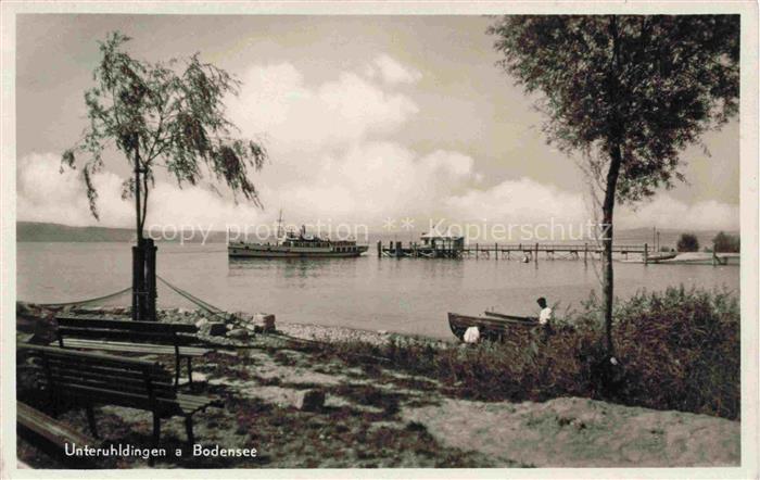 Unteruhldingen-Muehlhofen Bodensee Seepartie Pfahlbauten