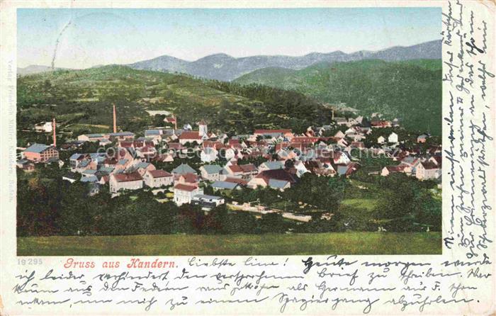 Kandern Baden BW Panorama