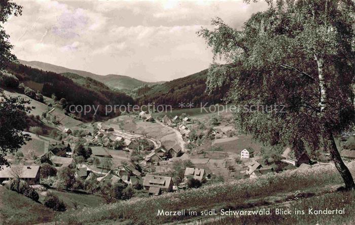 Marzell Malsburg-Marzell Kandern BW Blick ins Kandertal