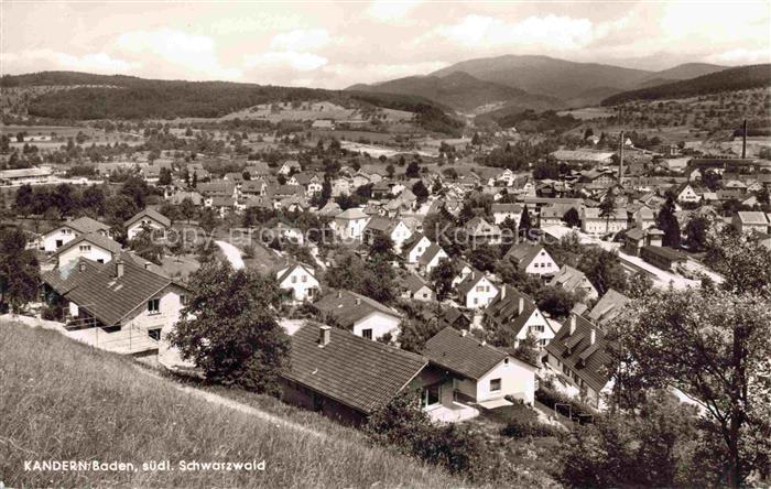 Kandern Baden BW Panorama