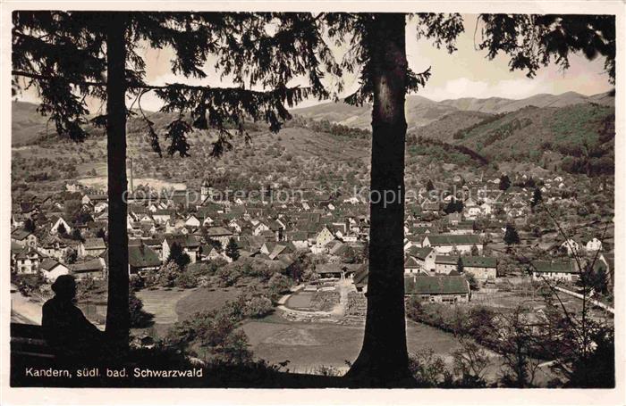 Kandern Baden BW Panorama