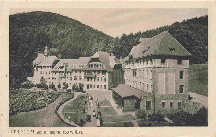 Kandern Baden BW Luisenheim