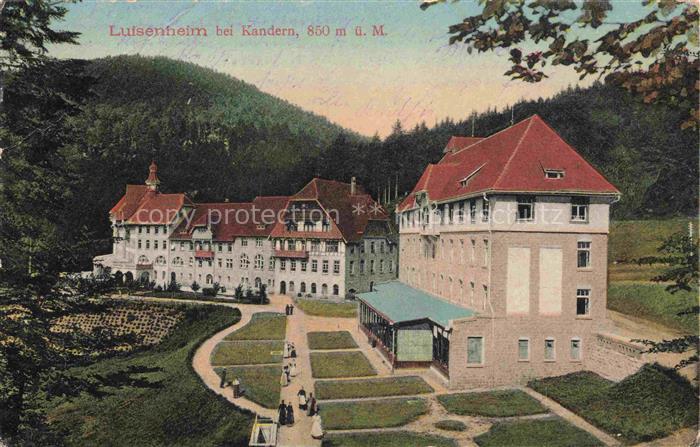 Kandern Baden BW Luisenheim