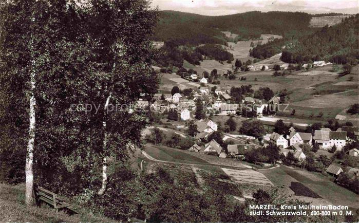 Marzell Malsburg-Marzell Kandern BW Panorama Gasthaus zum Maien