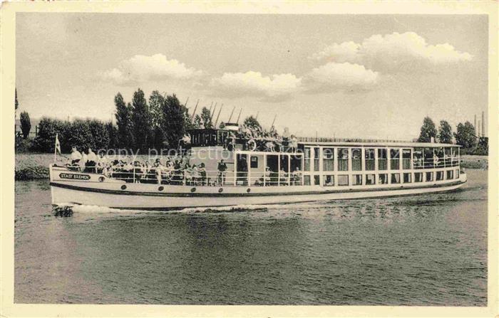 BREMEN  CITY Personenschiffahrt Schreiber Reederei