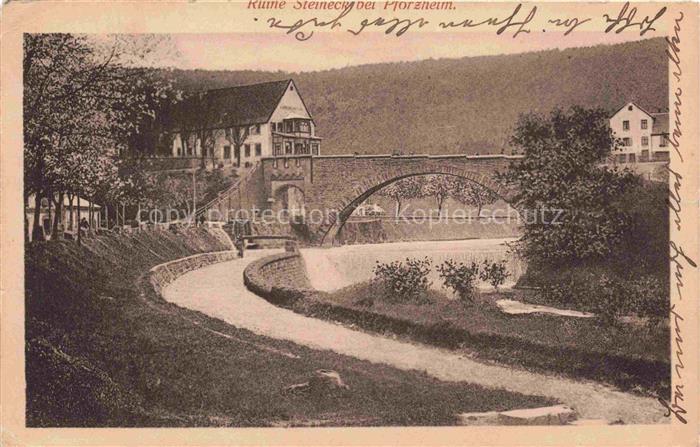 PFORZHEIM BW Ruine Steineck
