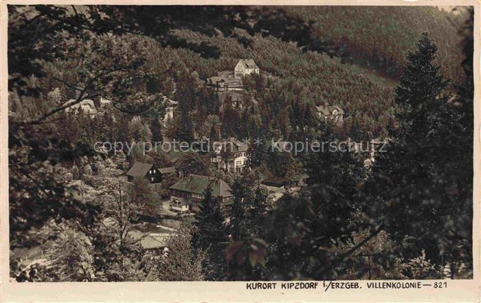 Kipsdorf Altenberg Sachsen Villenkolonie