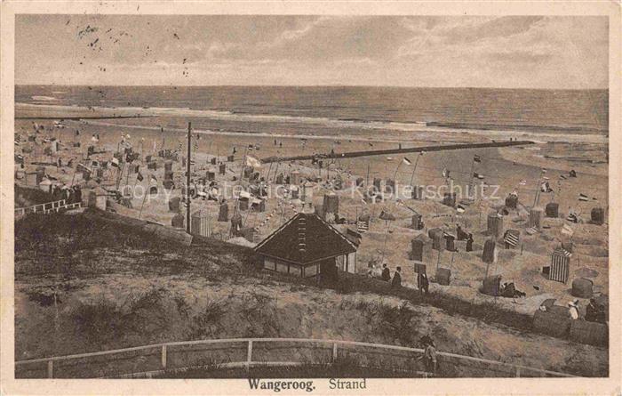 Wangeroog WANGEROOGE Nordseebad Strandpartie