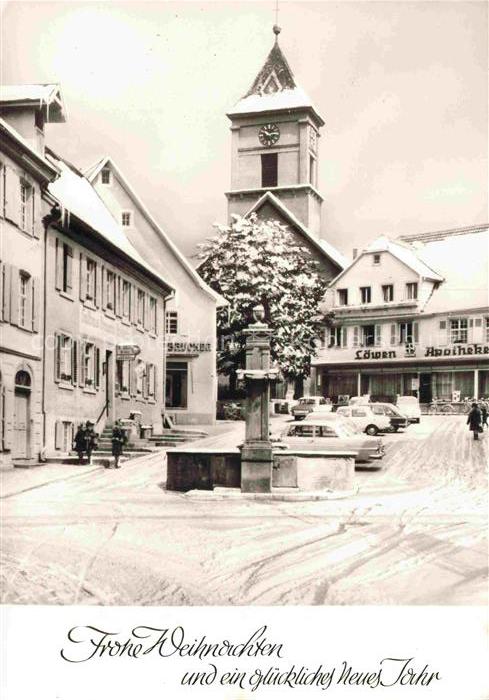 Kandern Baden BW Marktplatz