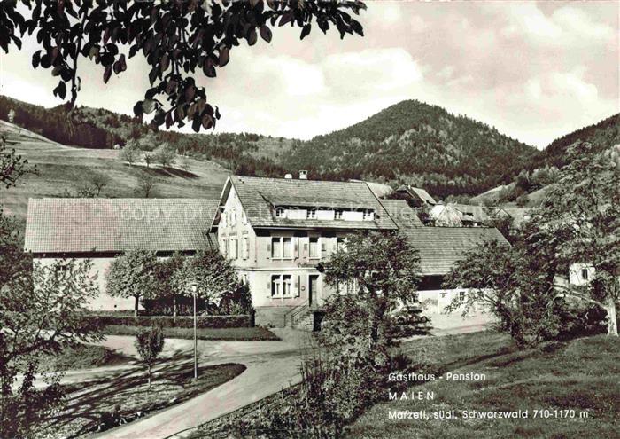Marzell Malsburg-Marzell Kandern BW Gasthaus Pension Maien