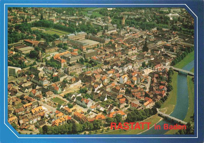 RASTATT Baden BW Fliegeraufnahme