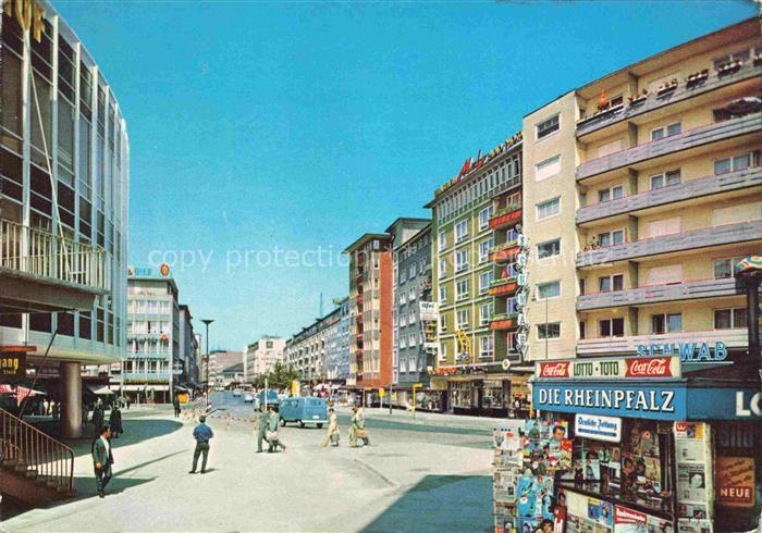 LUDWIGSHAFEN  Rhein Strassenpartie