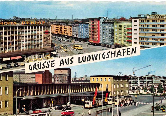 LUDWIGSHAFEN  Rhein City Bahnhof