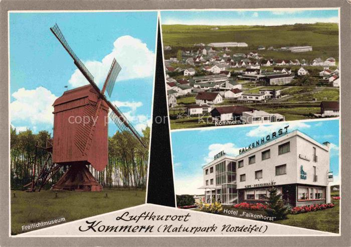 Kommern Commern Mechernich Freilichtmuseum Fliegeraufnahme Hotel Balkenhorst