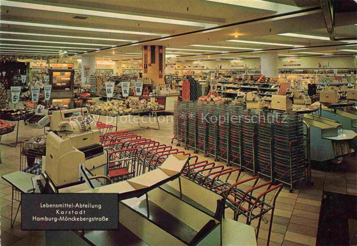 HAMBURG  CITY Karstadt Lebensmittel Abteilung