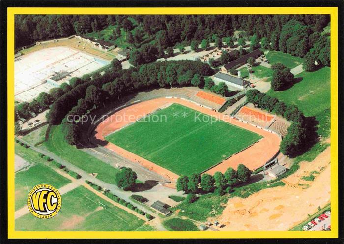 PLAUEN  Vogtland Vogtlandstadion Fliegeraufnahme