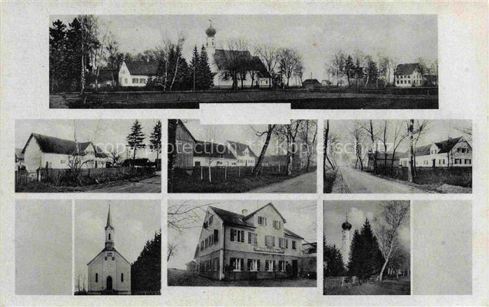 Ludwigsmoos Neuburg-Schrobenhausen Bayern Teilansichten Kirche