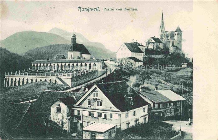 Rankweil Vorarlberg AT Partie von Norden Kirche