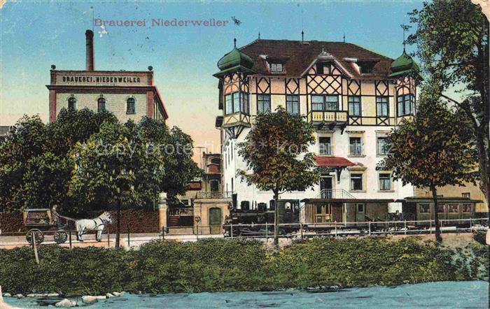 Niederweiler Muellheim Baden BW Brauerei Feldpost