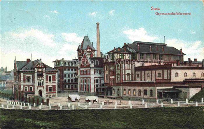 Saaz Zatec Aussig CZ Genossenschaftsbrauerei