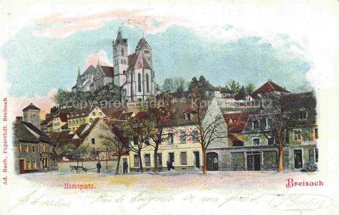 Breisach Rhein BW Marktplatz Muenster