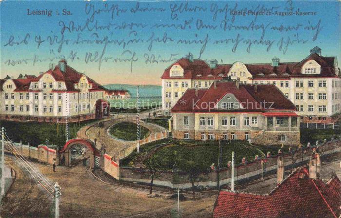 Leisnig Sachsen Koenig-Friedrich-August-Kaserne Feldpost