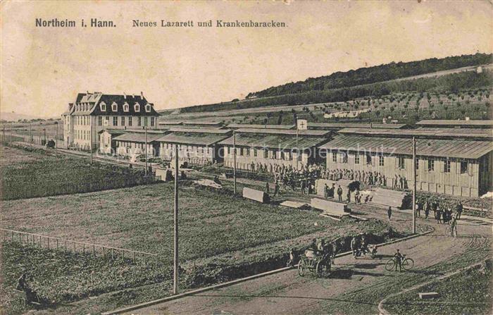 Northeim Niedersachsen Neues Lazarett und Krankenbaracken