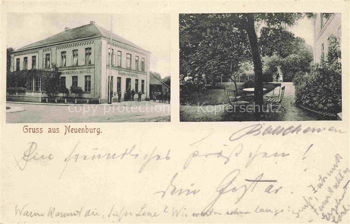 Neuenburg Oldenburg Zetel Friesland Moehmking's Hotel Garten