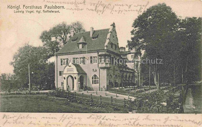 Paulsborn Dahlem BERLIN Koenigliches Forsthaus