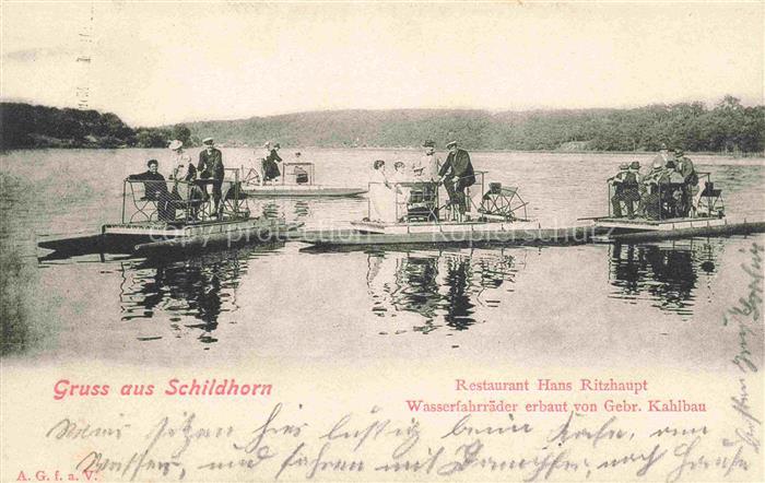 Schildhorn Grunewald CHARLOTTENBURG-WILMERSDORF BERLIN Restaurant Hans Ritzhaupt