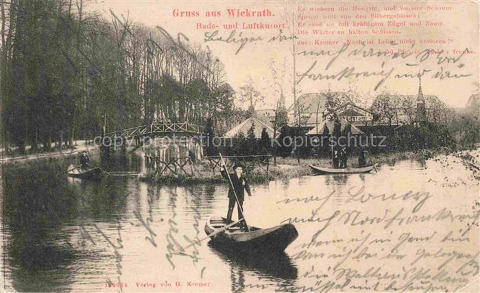 Wickrath Moenchengladbach Restaurant am Wasser Bootfahren Bade- und Luftkurort