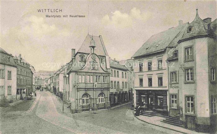 Wittlich Bernkastel-Wittlich Marktplatz mit Neustrasse