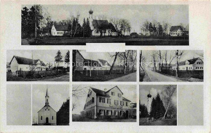 Ludwigsmoos Neuburg-Schrobenhausen Bayern Teilansichten Kirche