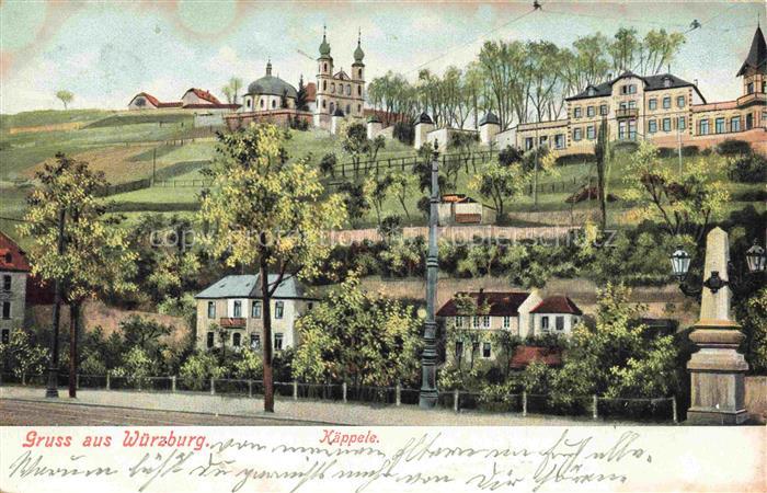 WueRZBURG Bayern Kaeppele Litho