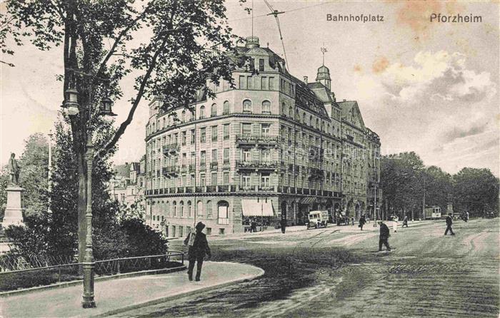 PFORZHEIM BW Bahnhofplatz