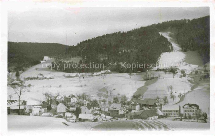 Marzell Malsburg-Marzell Kandern BW Panorama Winter im Schwarzwald