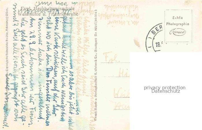 Bergzabern Bad Weinstrasse Rheinland-Pfalz Teilansicht Kurort Evangelische Haush – Bild 2