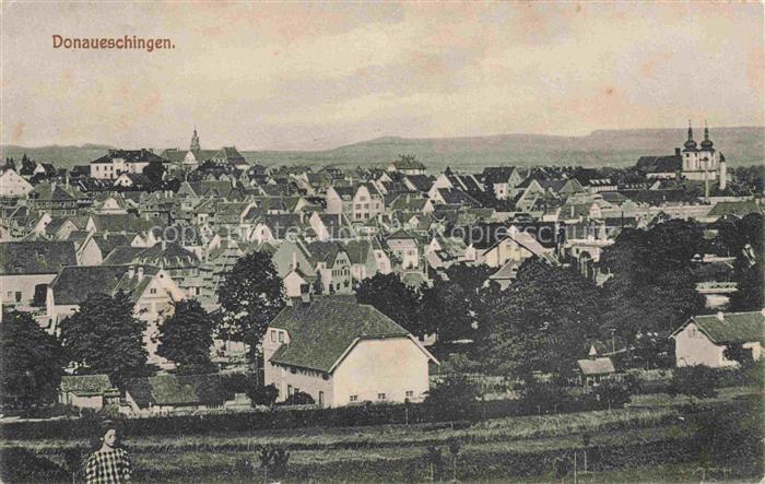 Donaueschingen BW Stadtpanorama