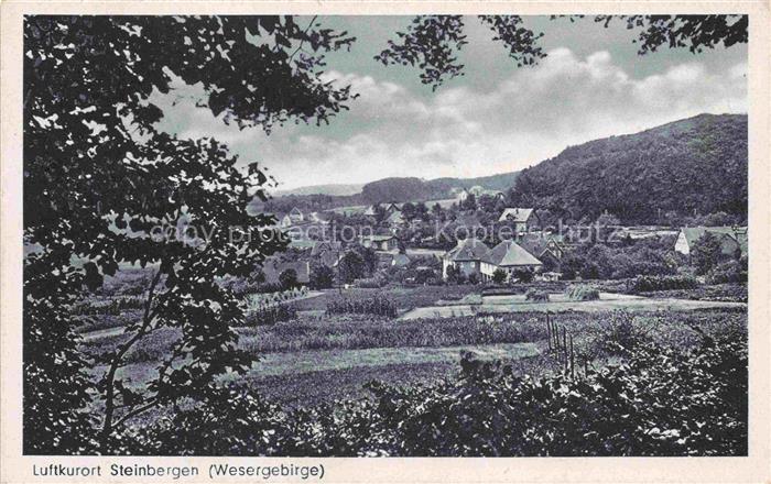 Steinbergen Rinteln Niedersachsen Panorama Luftkurort Wesergebirge