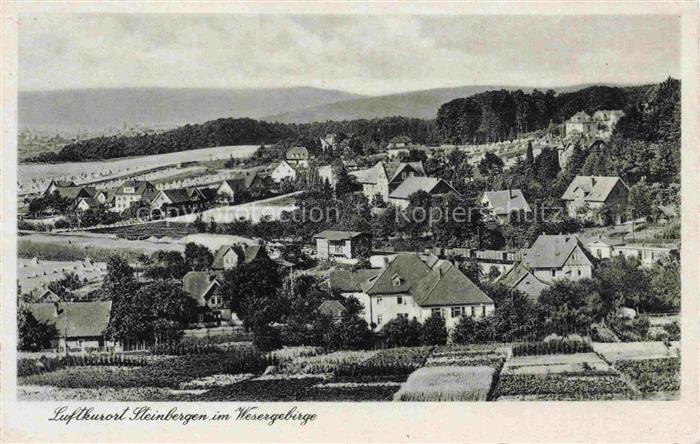 Steinbergen Rinteln Niedersachsen Panorama Luftkurort Wesergebirge