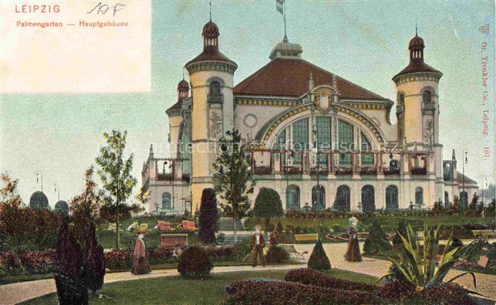LEIPZIG Sachsen Palmengarten Hauptgebaeude
