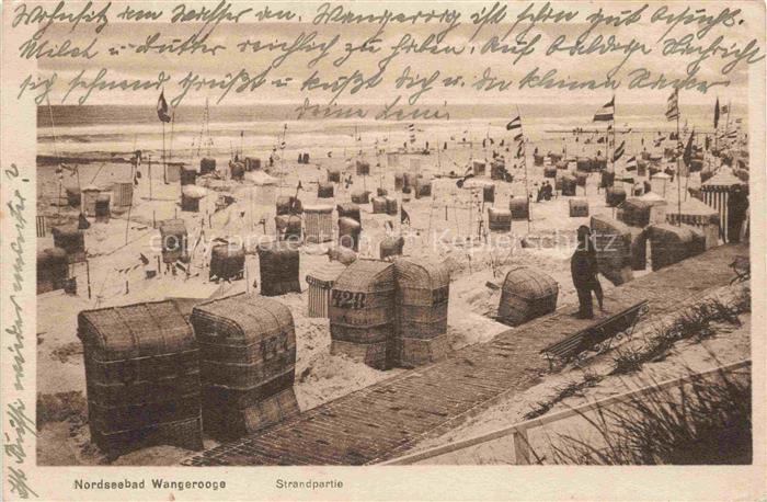 WANGEROOGE Wangeroog Nordseebad Strandpartie