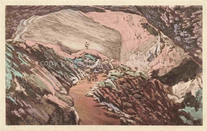 Kyffhaeuser Barbarossahoehle Olymp Kuenstlerkarte