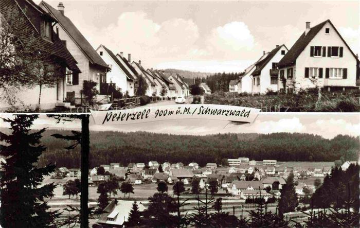 Peterzell St Georgen Schwarzwald Panorama Erholungsort Dorfansicht