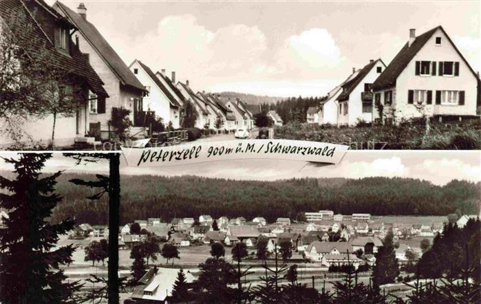 Peterzell St Georgen Schwarzwald Panorama Erholungsort Dorfansicht