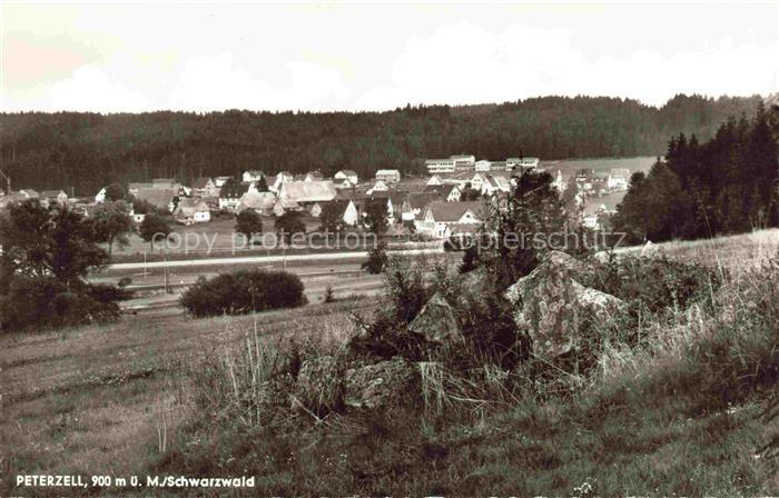Peterzell St Georgen Schwarzwald Panorama Erholungsort