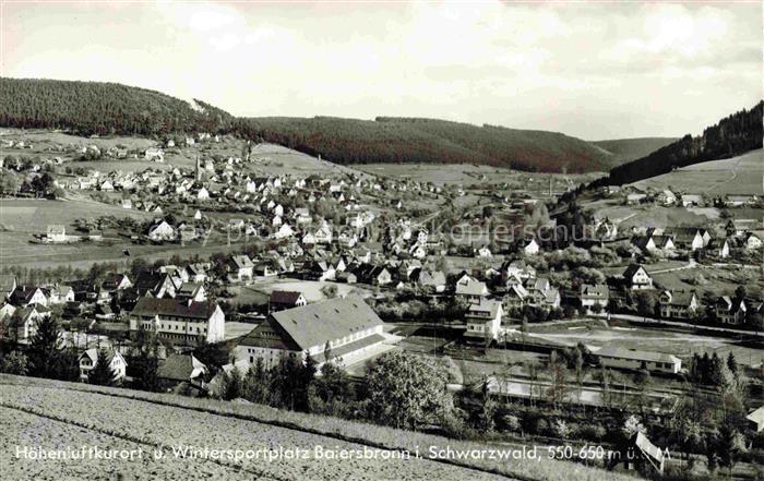 Baiersbronn Schwarzwald Panorama Hoehenluftkurort