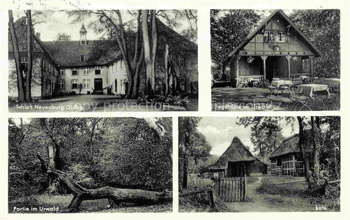 Neuenburg Oldenburg Zetel Friesland Schloss Jagdhuette im Urwald Kate